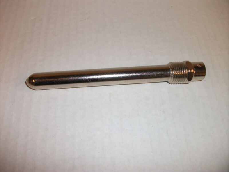 Stainless Steel Thermowell, 1/2" mpt x 1/2" id x 5" long