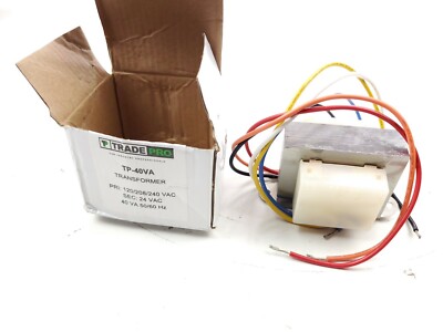 Universal Transformer Multi Voltage Pri 120 / 208 / 240 V Sec 24v Output 40VA
