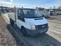 2011-11 reg transit drop side T350 mwb 140bhp 2,4