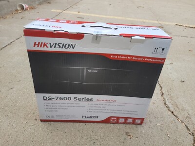 HIKVision 4K 8CH NVR DS-7600 CCTV Network Video Recorder HDD Installed 