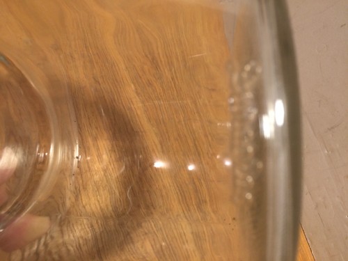 Vintage Kerosene Drip Jar DuraGlass Bottle Clear Glass Oil Stove