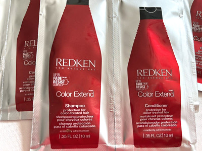 Redken Color Extend Fade Resist  Combo pack .70 Fl Oz 20 ML each shampoo /cond.