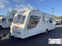 2013 Bailey Unicorn Cadiz 4 Berth Fixed Singles Caravan - STOCK S089