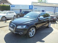 AUDI SQ5 3.0 BITDI V6 DIESEL QUATTRO AUTO BLACK 2015 15reg 1 OWNER NAV FSH VGC