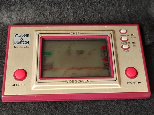 Defective, For parts Nintendo Game & Watch CHEF FP-24
