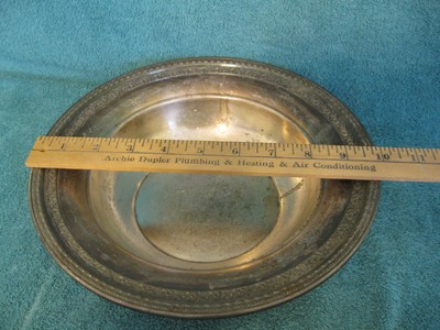Reed & Barton Silver Plated Servng Dish/10