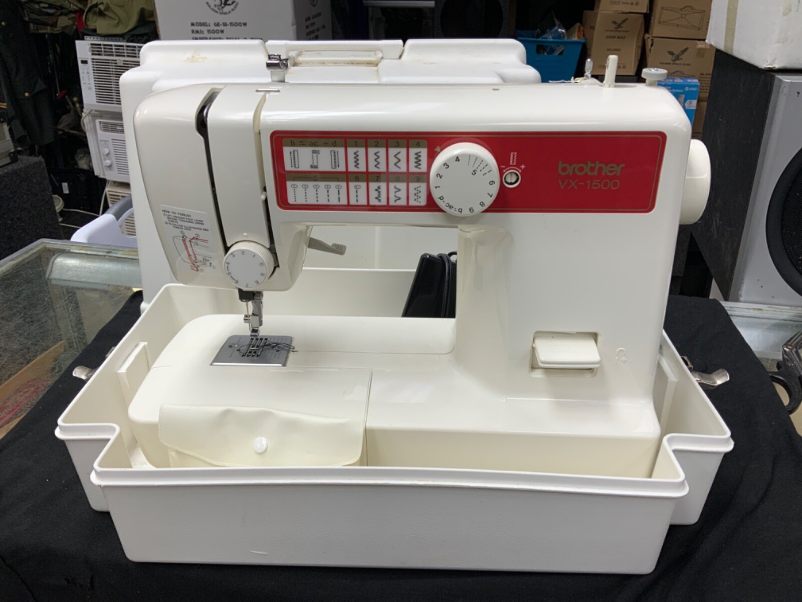Brother VX 1500 Sewing Machine With Case