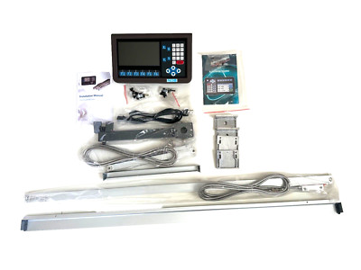 Digital Readout Kit for lathe/ 2-Axis, fit 15''/14''/13''/12''x40''. 7'' LCD Monitor.