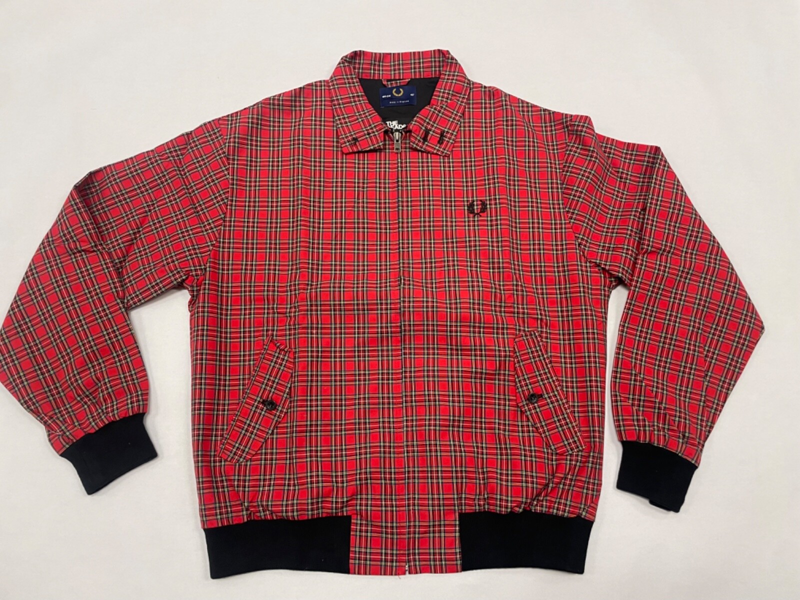 FREDPERRY × HAINSWORTH ピーコート　チェック柄　ジャケット FRED PERRY フレッドペリー ジャケット メンズ ヘインズワース
