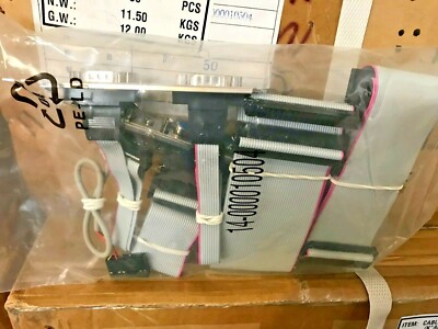 DEALER LOT:  10 ASUS 5 IN 1 AT MOBO CABLE SET: FLOPPY, IDE, 2 9PIN SERIAL 1 PAR