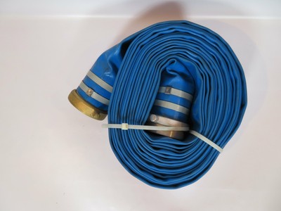 JGB Eagle Discharge Hose Assembly, Blue70 PSI Max Pressure, 4