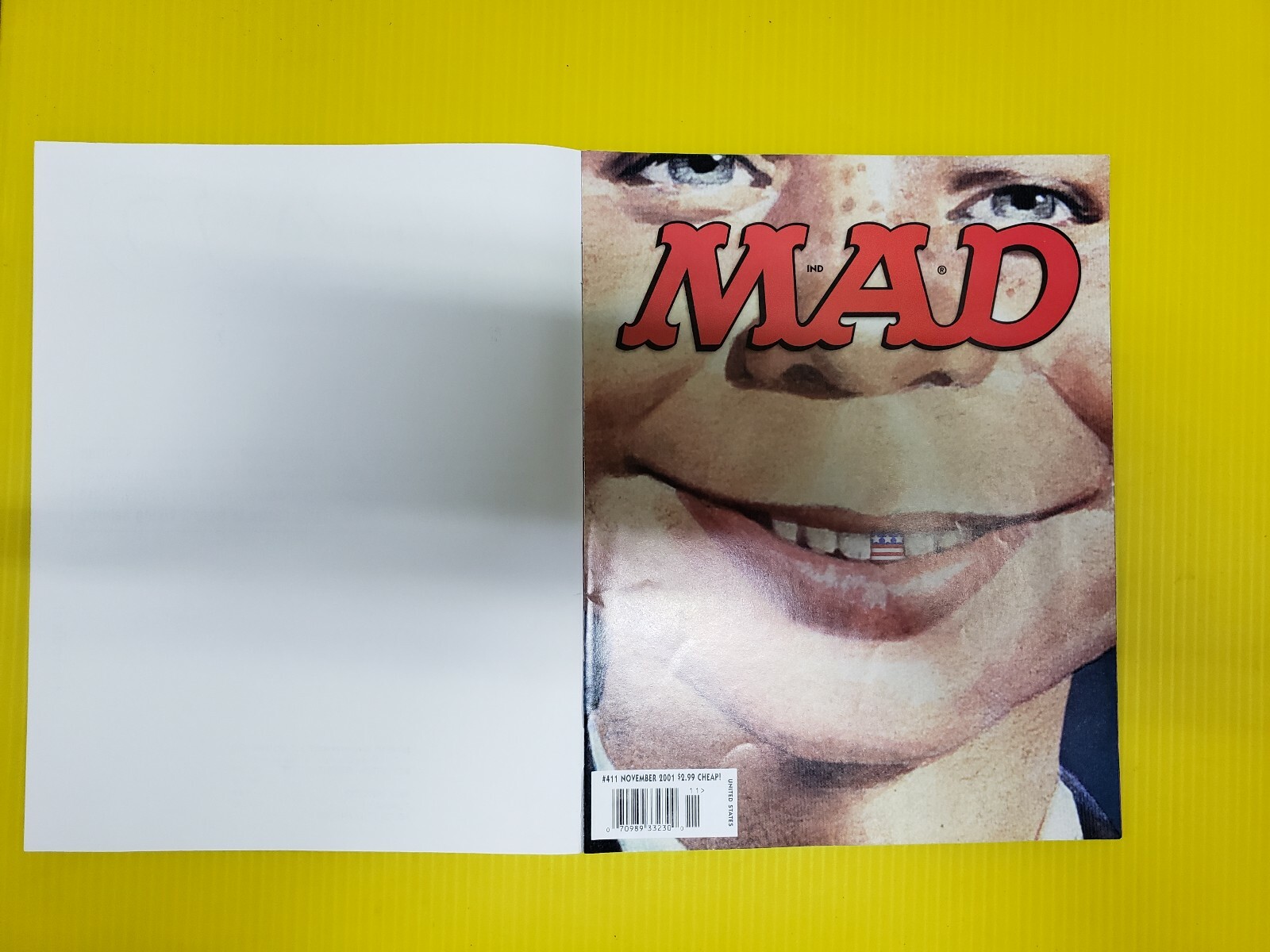 VINTAGE MAD MAGAZINES NO: 411 NOV 2001 (FC53-4) | eBay