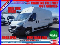 2018 Fiat Ducato 2.3 Multijet Extra High Roof Van 180 Power PANEL VAN DIESEL Man