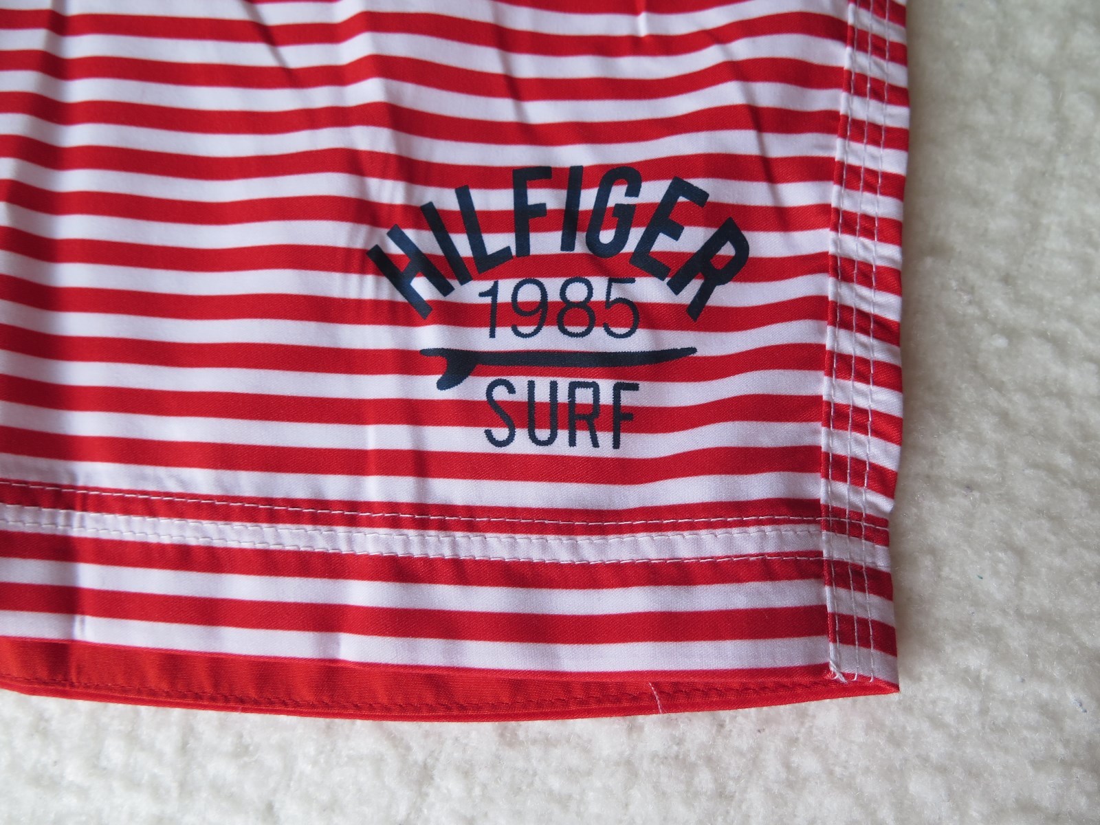 Tommy Hilfiger Boy's Stripe Boardshorts - Size L (16/18) - NWT - MSRP$39.50