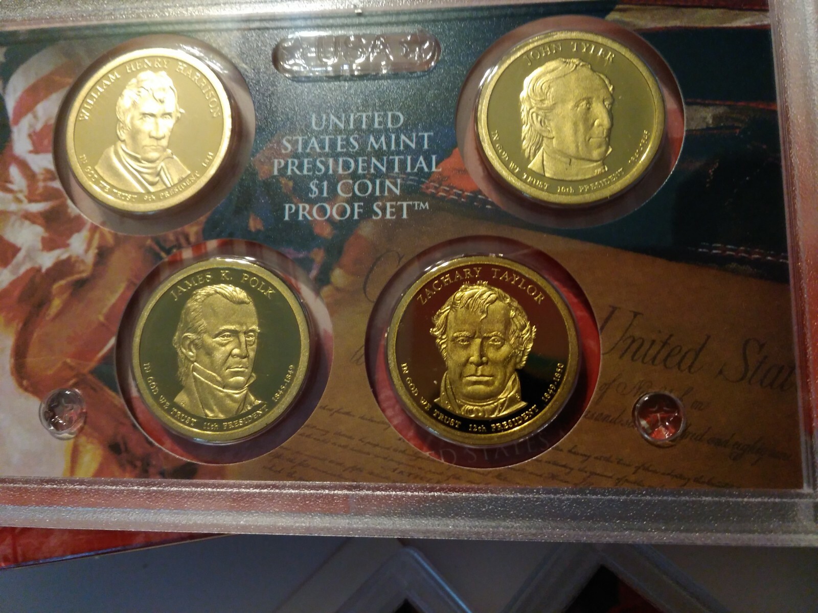 2009 United States Mint Silver Proof 18 Coin Set in Box - COA Included