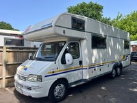 2003 Euramobil 770HS 7 Berth Twin Axle Motorhome Fiat Ducato Chassis Chassis Cab