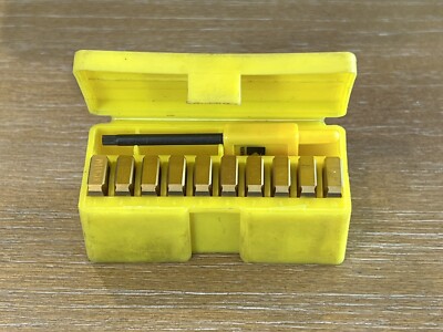 KENNAMETAL Carbide Inserts - 18 UN-1 KC610M - Qty. 10 - NEW!!!