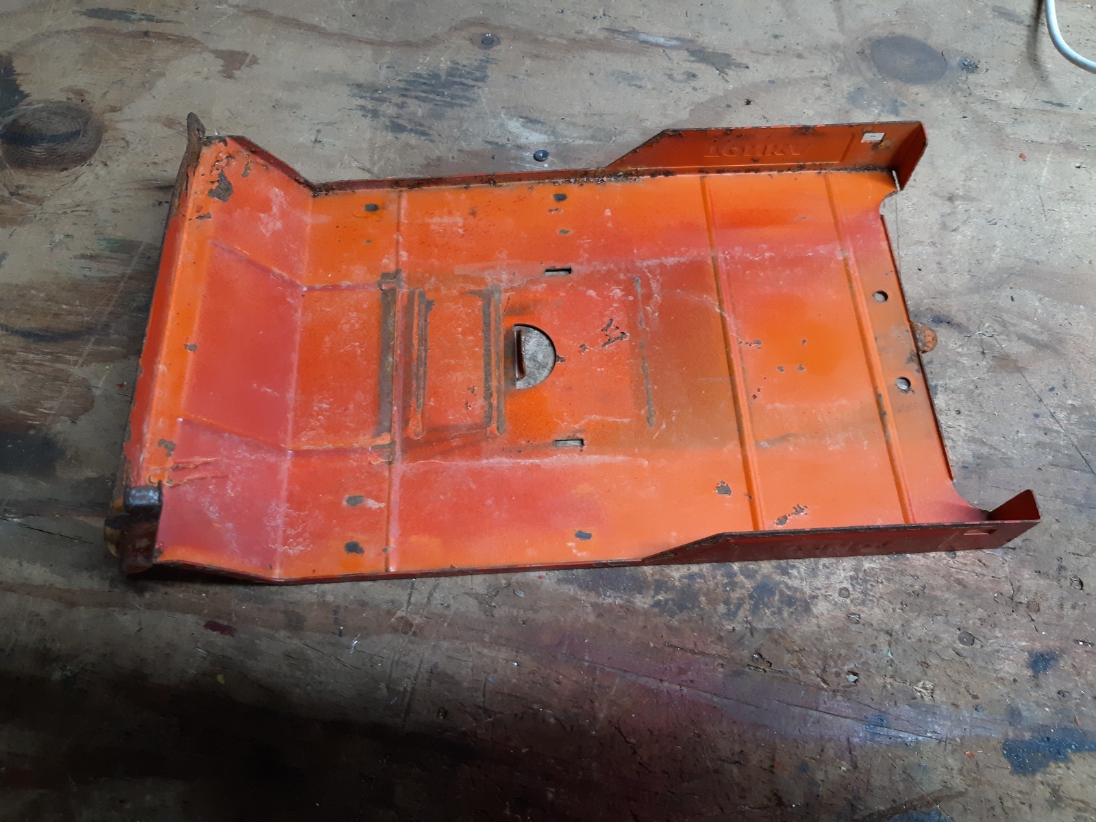 1962 TONKA STATE HWY TRUCK CLAM SHELL BED ONLY FOR PARTS OR RESTORE