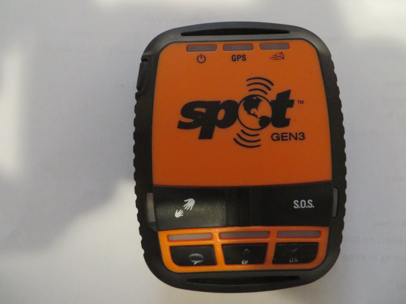 SPOT Gen3 Satellite GPS Messenger & Tracker SOS SPOT III- used