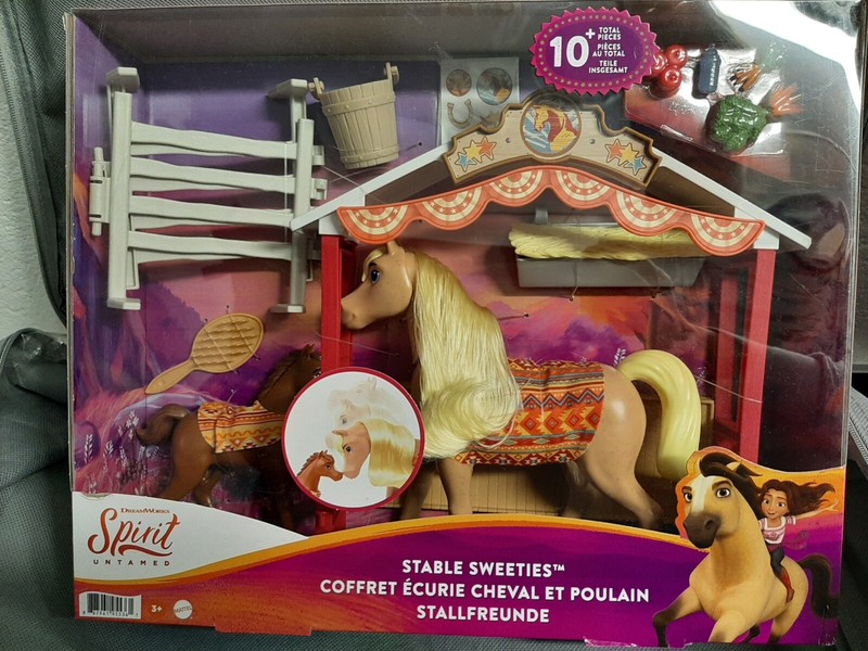 Spirit Spielset Chicalinda Fohlen Haarset Stall Puppenset Lucky Wie Barbiepferde