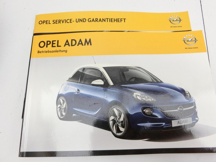 Opel Adam M13 12-19 Serviceheft Betriebsanleitung Anleitung Bordmappe Opel Adam M13 12-19 04.10.2013 09226470 gebraucht Vorschau 3