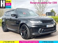 2019 Land Rover Range Rover Sport 5.0 P525 V8 Autobiography Dynamic SUV 5dr Petr