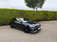 MERCEDES BENZ A CLASS A200D AMG LINE BLUE 5 DOOR AUTOMATIC