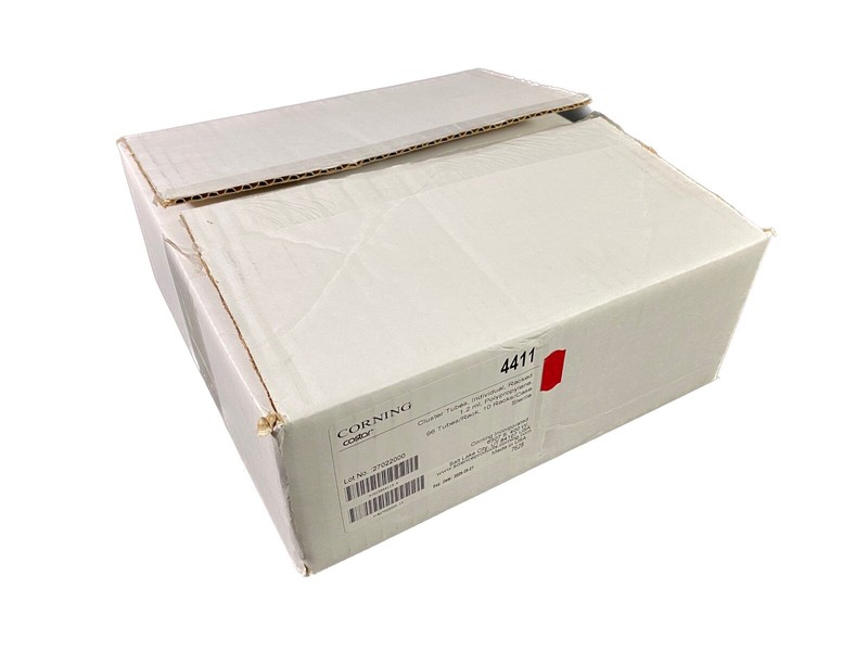 CORNING Polypropylene 1.2mL Sterile Individual Cluster Tubes 4411