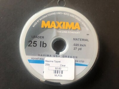 Maxima Leader 27yd Spool Clear 25lb