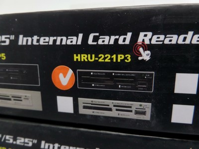 Lot of 23x New! SOHOUSB HRU-221P3 40-in-1 USB 2.0 3.5