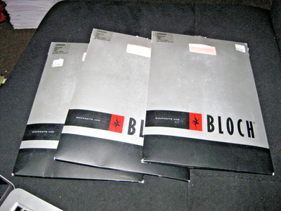 3 BRAND NEW UNOPENED Bloch Pink Dance Tights Endura Footless Size C FREE Shippng