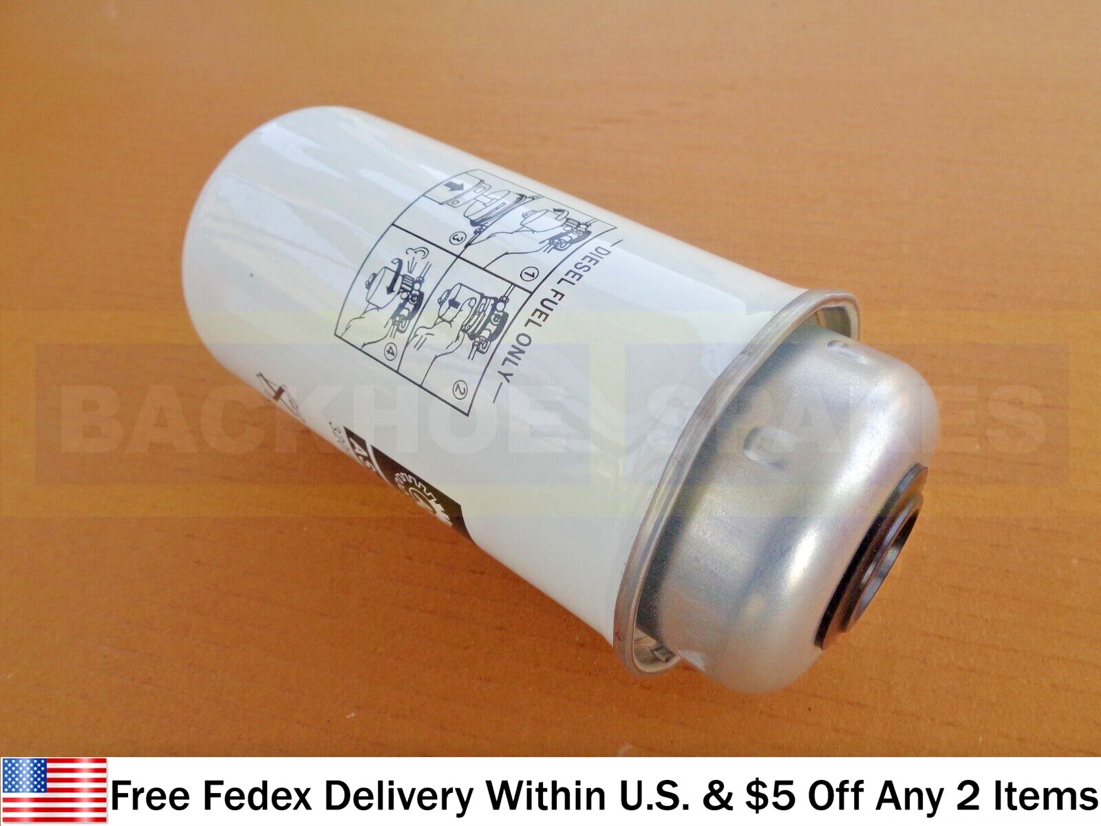 JCB PARTS - FUEL FILTER FOR 3DX & JS220 (PART NO. 320/A7188