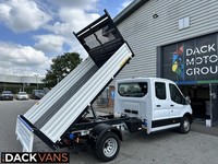 26 Reg, Ford Transit L3 Double Cab Steel Tipper, Tow Bar