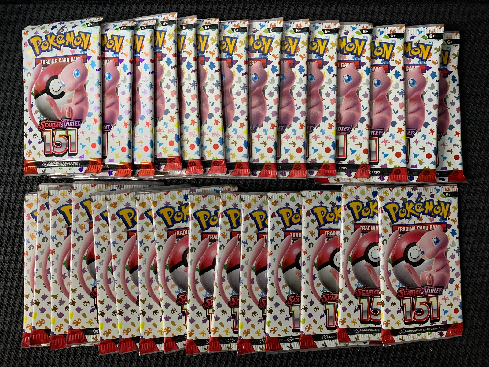 Pokemon TCG Scarlet Violet 151 Factory Sealed Booster Pack Lot Of 29 #8