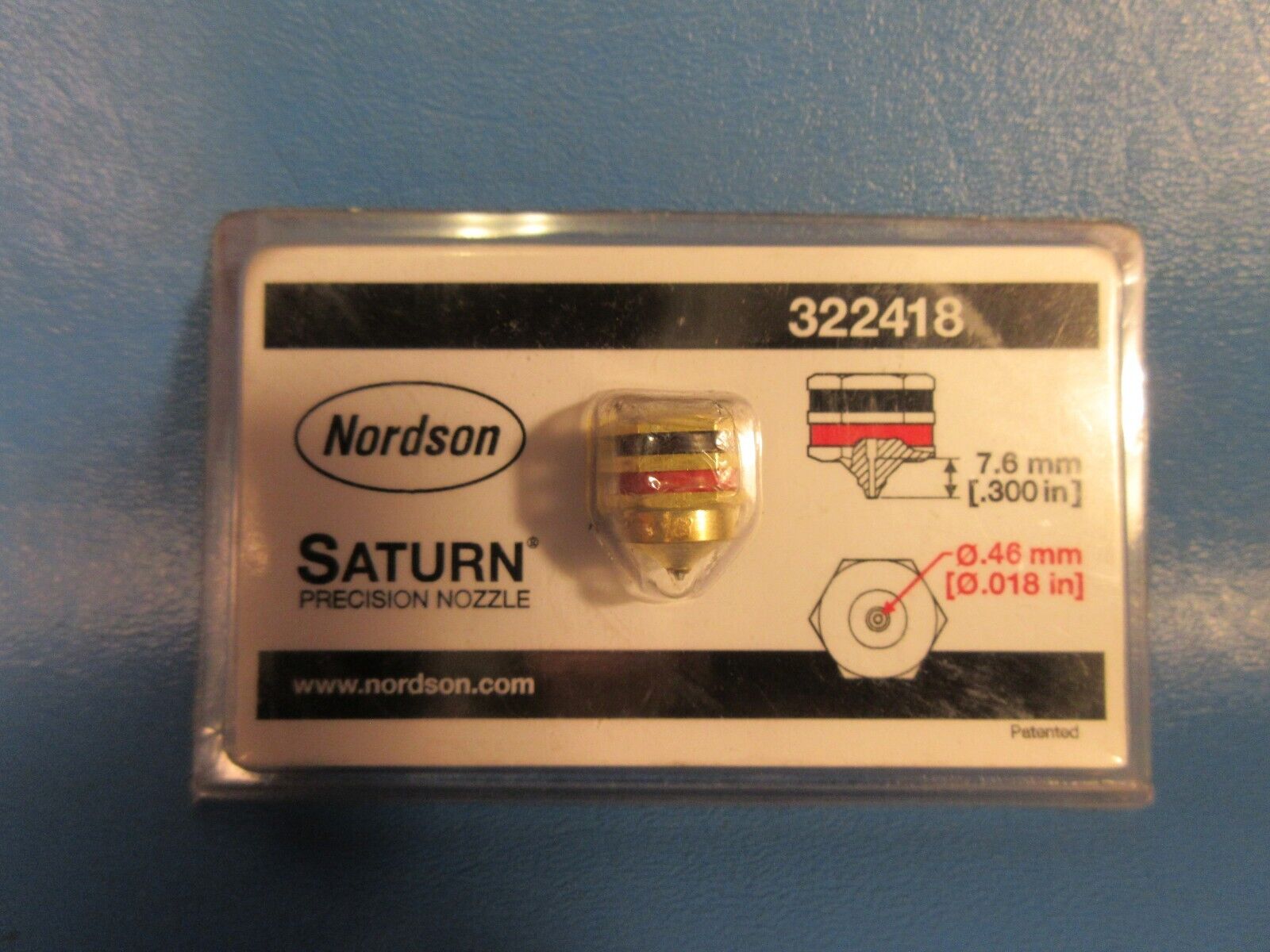 NORDSON 322418, Nozzle, Saturn Hot Melt Glue Precision NORDSON 322418, Nozzle, Saturn Hot Melt Glue Precision