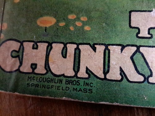 Antique Book THE CHUNKY SCOUTS 1929 McLoughlin Bros Sweet Illustrations 11 1/2