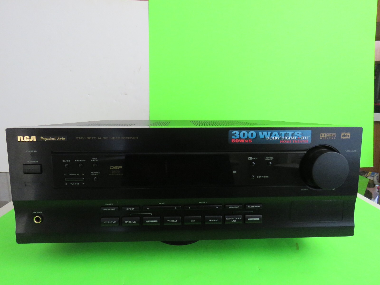 Receiver Dolby Digital 5.1 Dts Stav-3870 New In Box