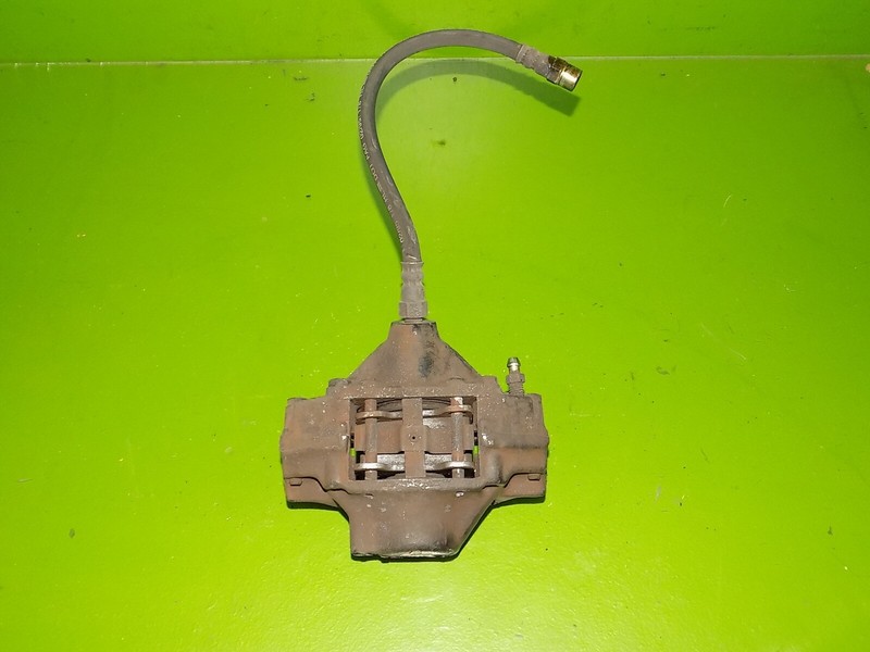 94-97 Mercedes C220 OEM W202 rear passenger right brake caliper + hose line