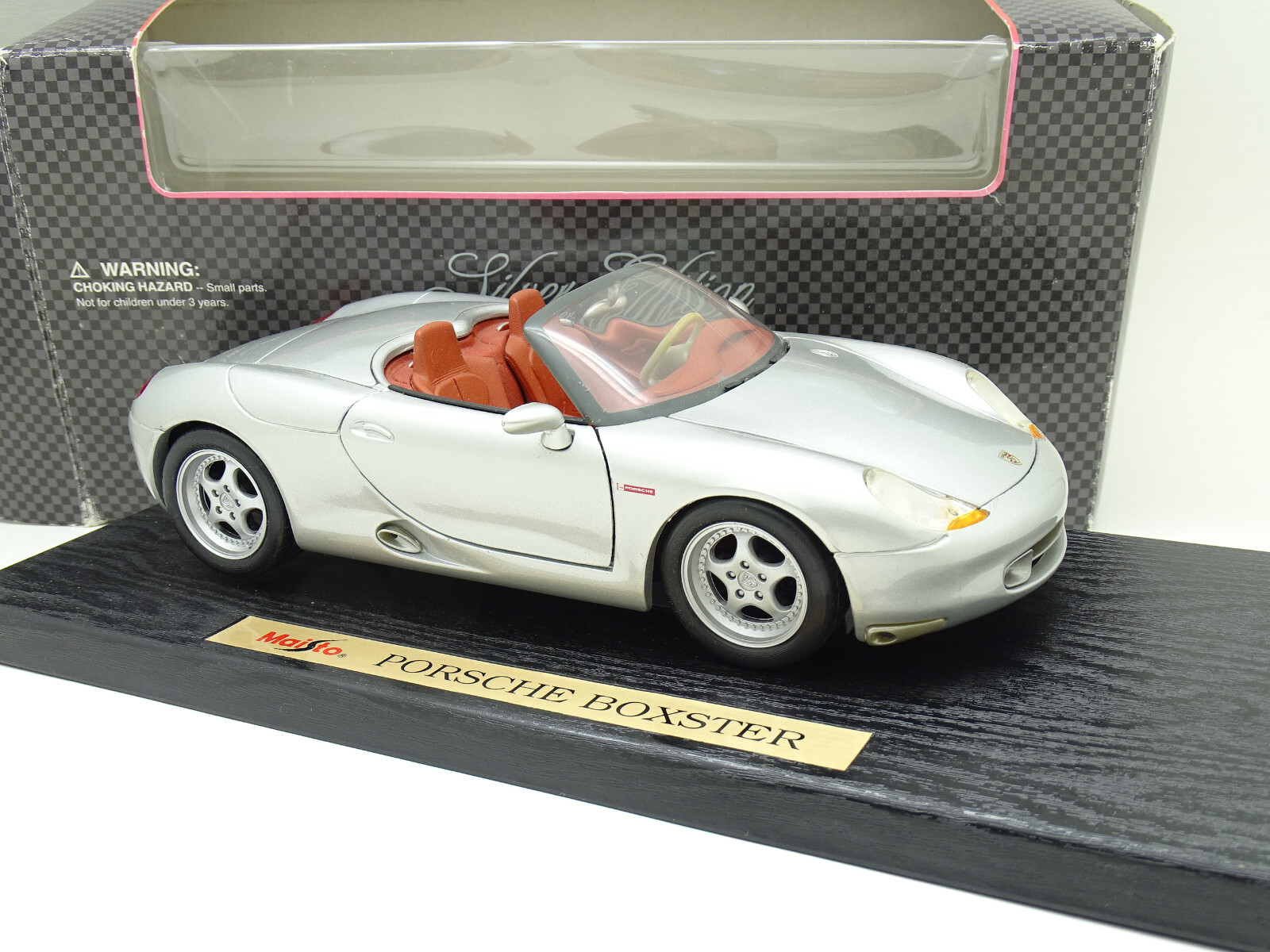 Maisto 1/18 - Porsche Boxster 986 Silver | eBay Maisto 1/18 - Porsche Boxster 986 Silver | eBay