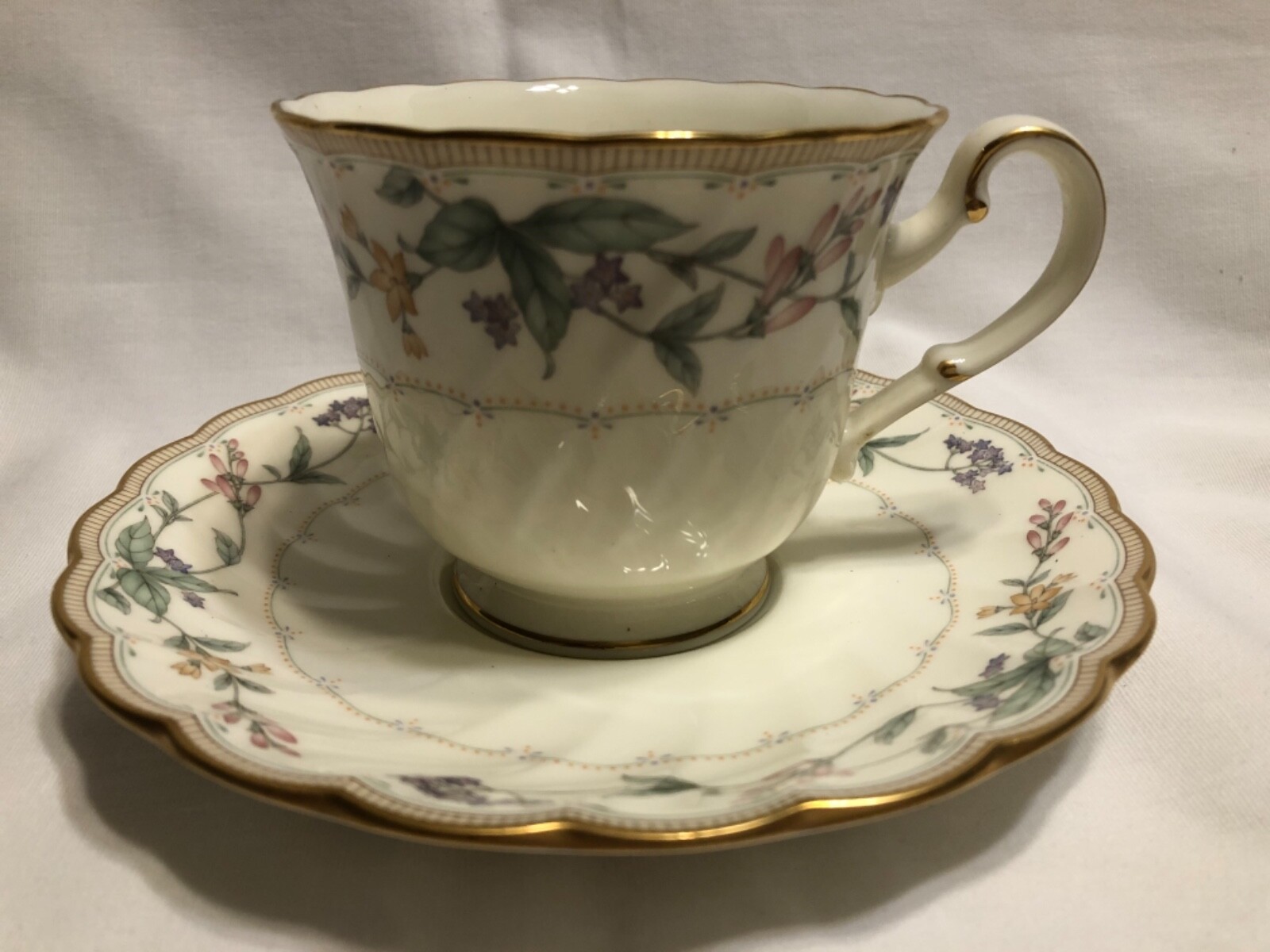 Noritake - coco Antique Noritake Porcelain Chocolate Cocoa Pot Set 1920s