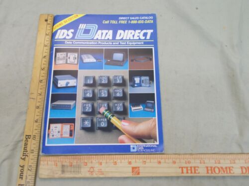 IDS Data Direct catalog Data Communication & Test Equipment   Spring 1984