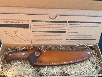 Barebones Living Adventure Paring Knife AUS-8 SS Blade Rosewood Handle SRP$69