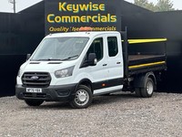 2021 Ford Transit 2.0 350 EcoBlue Leader Tipper Double Cab 4dr Diesel Manual RWD