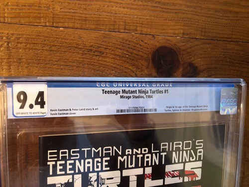 TMNT #1 CGC 9.4 Mirage 1984 1st Printing Teenage Mutant Ninja Turtles