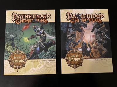 Pathfinder (RPG) Chronicles: Into the Darklands Guide to Absalom NM BX 1109