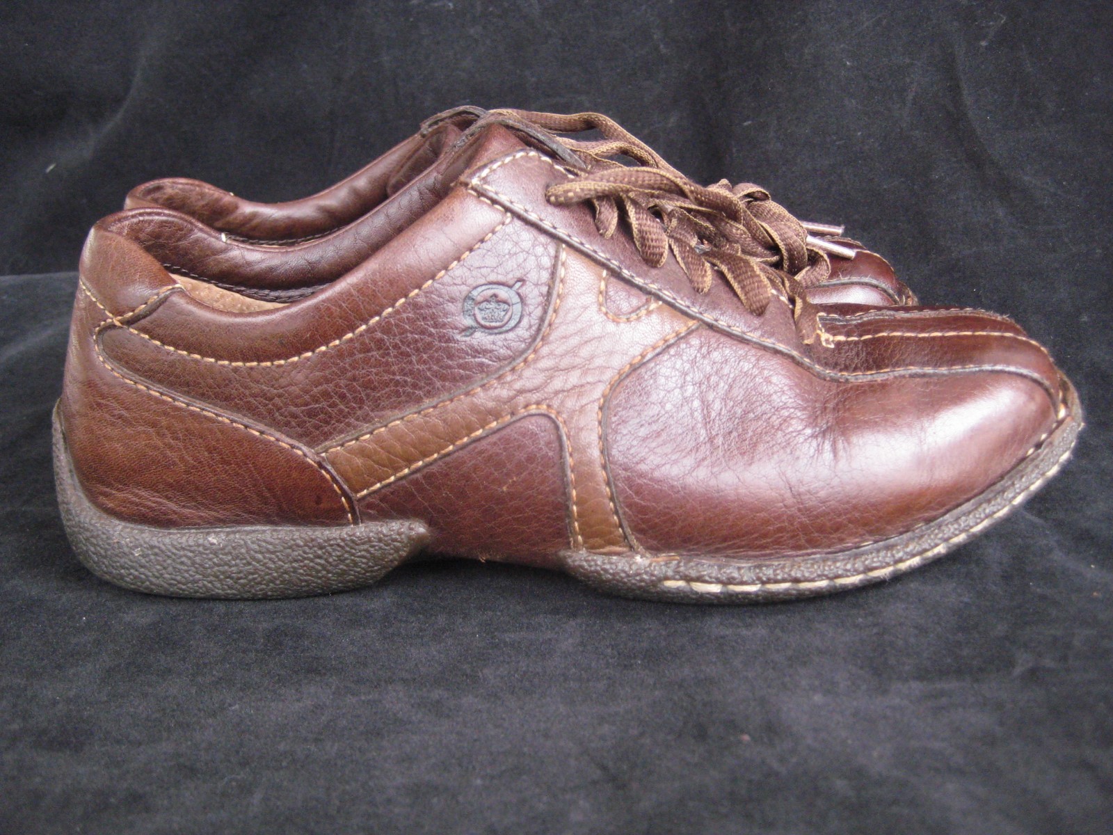 Børn W9790 Women's Casual Shoes Lace Up Brown Size 7 (EU 38) Medium