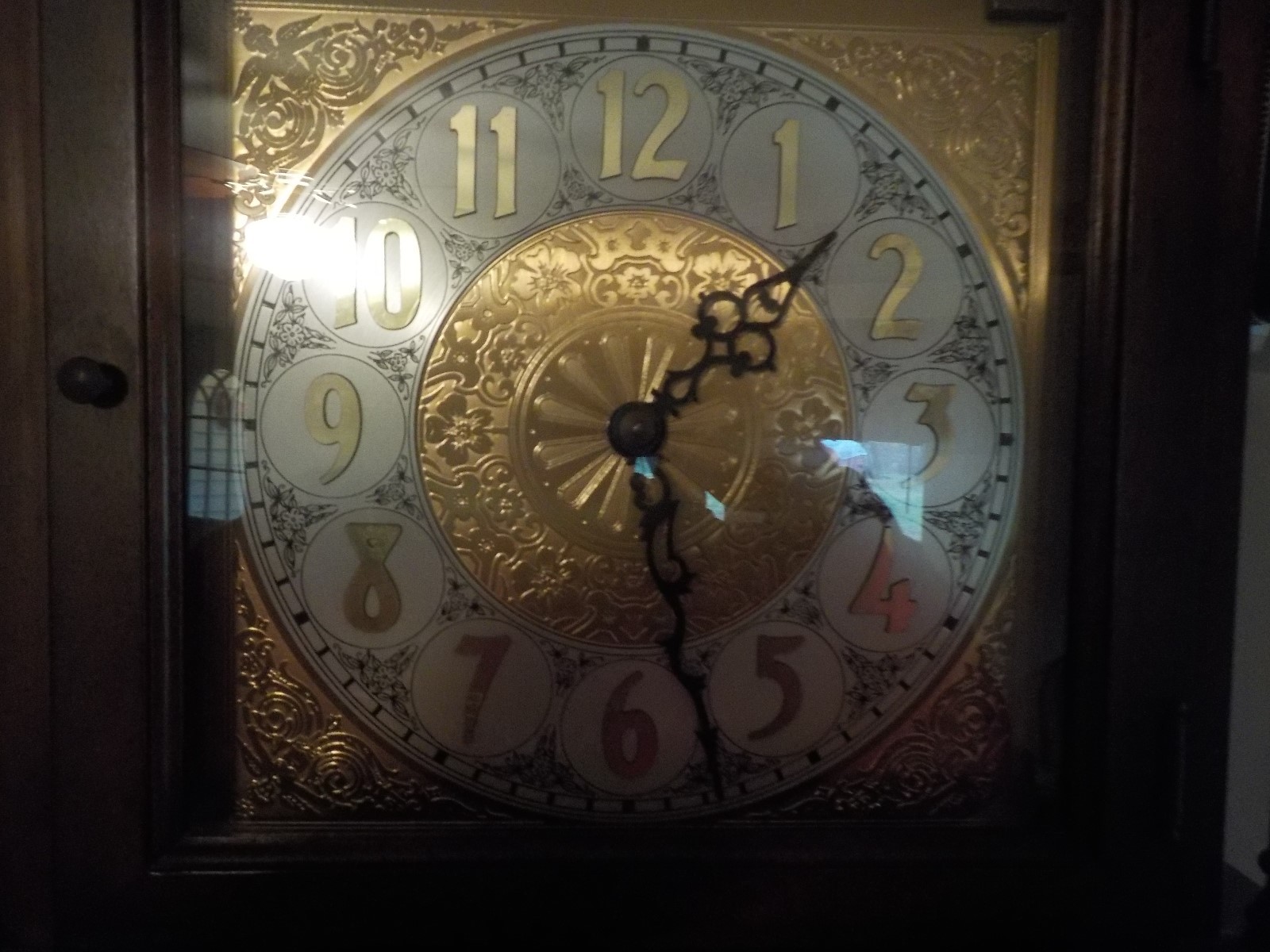 Vintage Colonial Manufacturing Co. Grandfather Clock Model # 1698