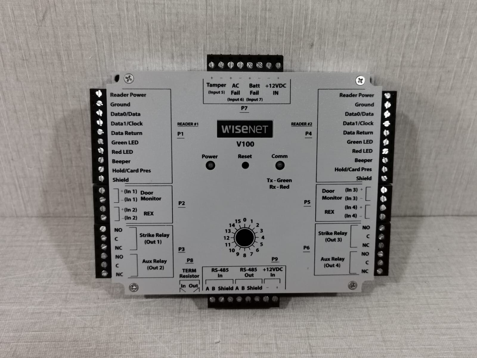 HID VertX EVO V100 / WiseNet V100 Access Controller System HID VertX EVO V100 / WiseNet V100 Access Controller System