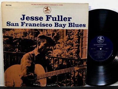 JESSE FULLER San Francisco Bay Blues LP PRESTIGE PR 7718 STEREO 1964 VAN GELDER