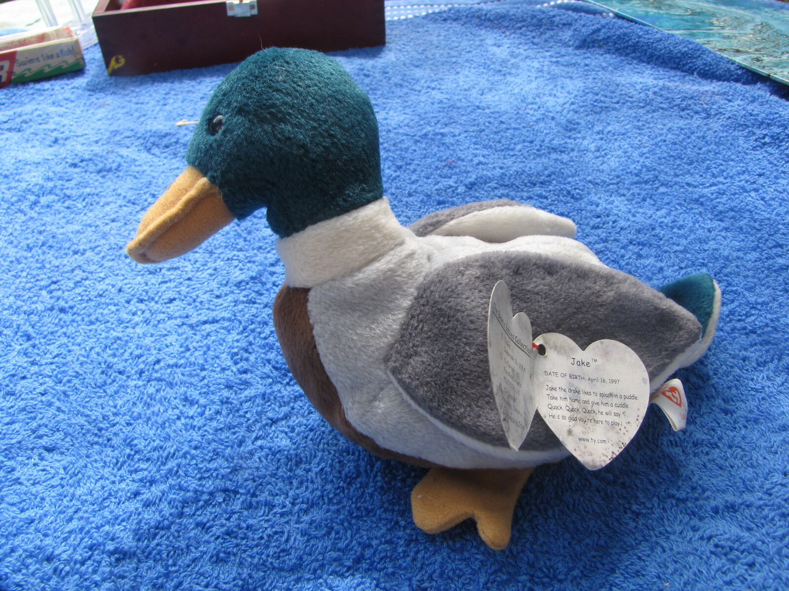 vintage beany baby doll 